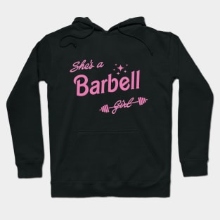 she's barbell girl Hoodie